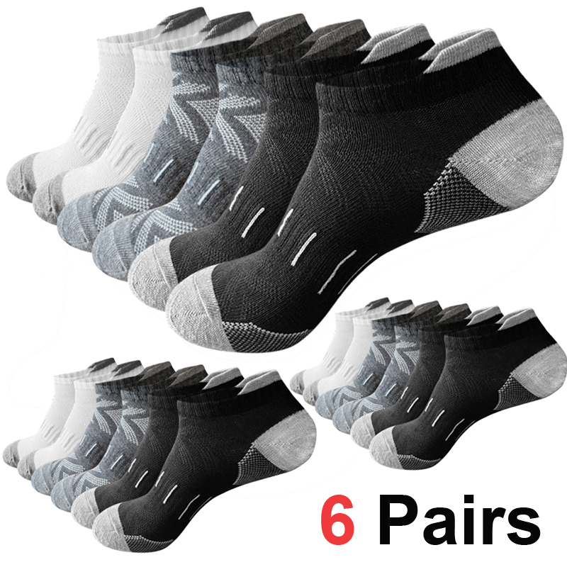 Ankle Sock Low Cut - 6 Par Męskich Skarpetek do Kostki